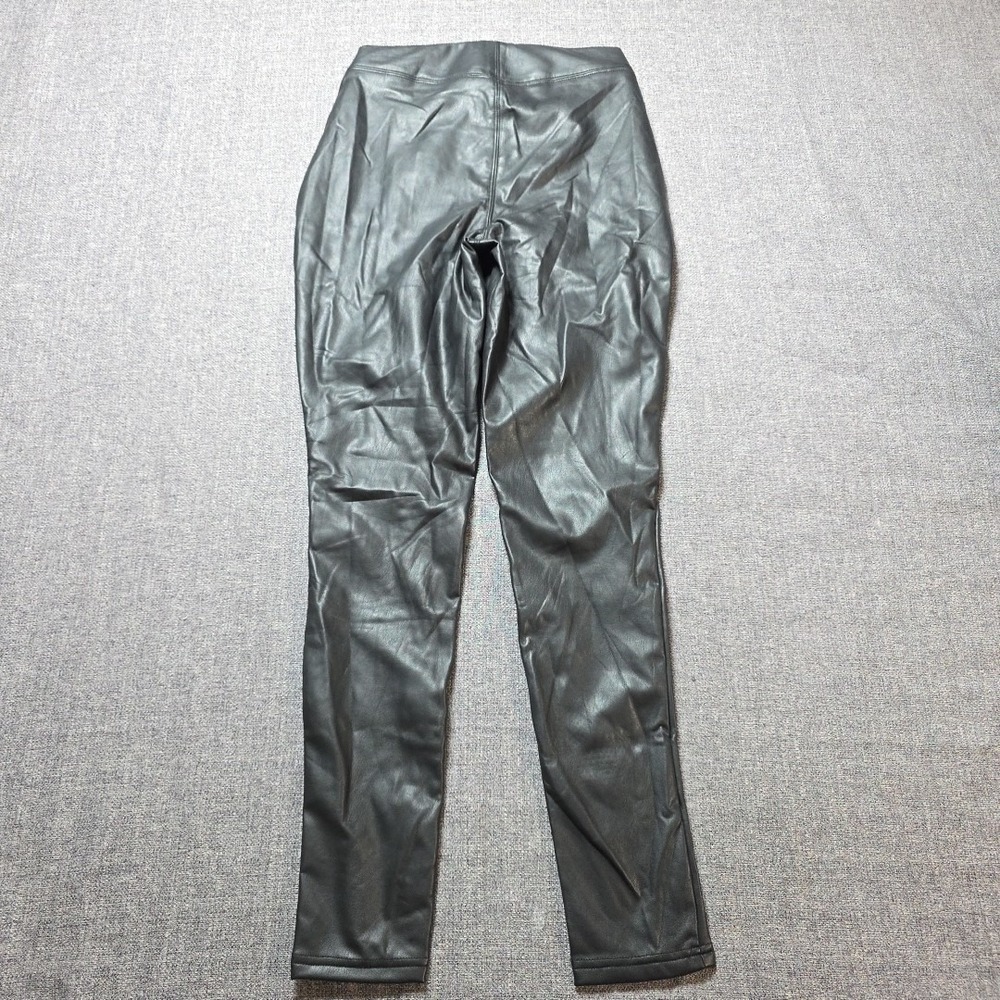 CI SONO Women's Faux Leather Pants Black Size Medium New With Tags PUP22 - Picture 5 of 7